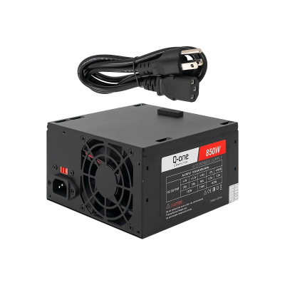 FUENTE DE PODER Q-ONE 850W 20P-4PIN 2-SATA  115-230V 1.2MTS POWER CORD ATX