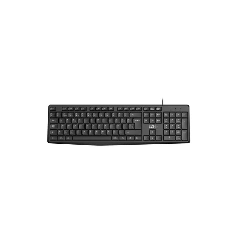 TECLADO ALAMBRICO USB EZMI EZA-206BK