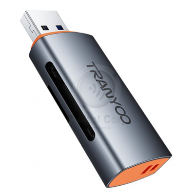 LECTOR DE TARJETAS USB3.0 SD+TF CARCASA METALICA