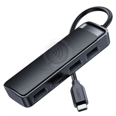 HUB USB 4 PUERTOS USB 1-USB 3.0 + 3-USB 2.0 C/CABLE 1,2M