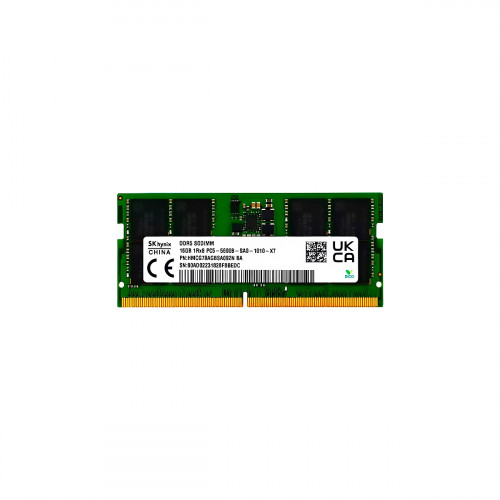 SO-DIMM HYNIX 16GB DDR5-5600Mhz PC5-44800 1Rx8 1.1V 262Pin Non-ECC