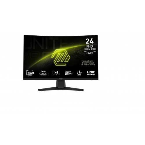 MSI MAG 242C 23.6 PULGADAS CURVO FHD 1920 x 1080 180HZ / 1MS PANEL VA HDM