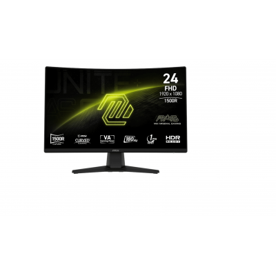 MSI MAG 242C 23.6 PULGADAS CURVO FHD 1920 x 1080 180HZ / 1MS PANEL VA HDM
