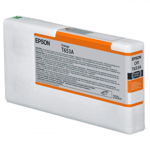 CARTUCHO EPSON T653A00 STYLUS PRO 4900 NARANJA 200ML