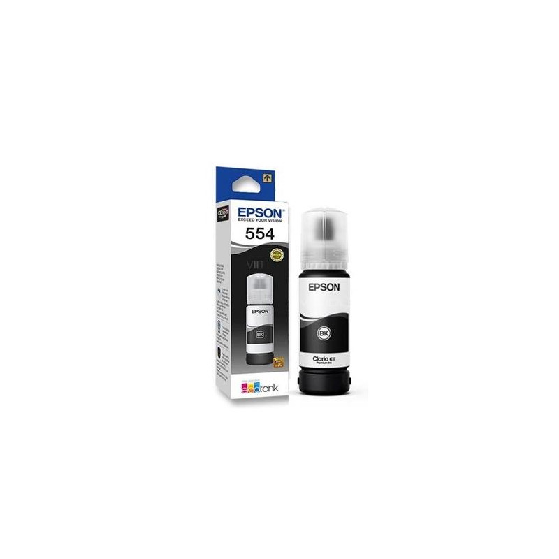 Tinta EPSON T554 negra
