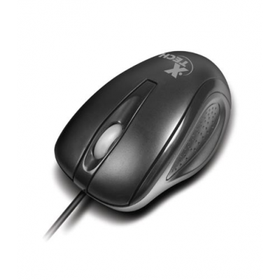 Mouse Xtech xtm 175  Alambrico 3 Botones Usb - Negro