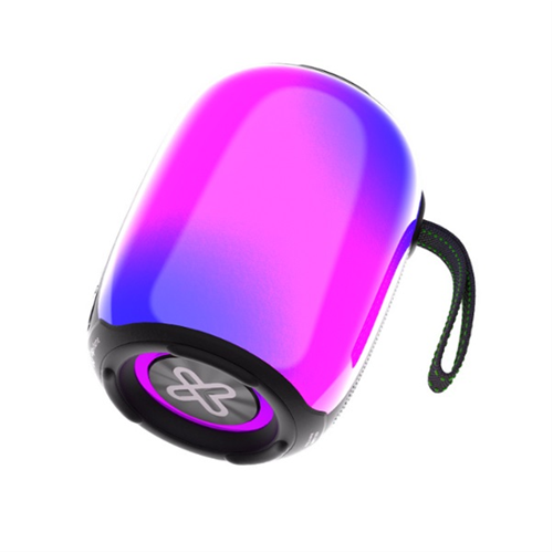 Parlante KX Speaker BT KBS250BK LED light 12W IPX6 TWS 7hr