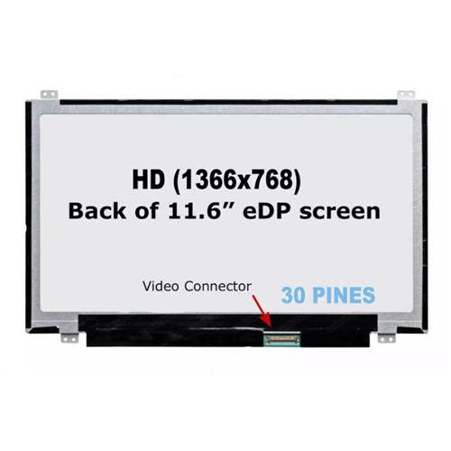 Pantalla 11.6 Led Slim 30 Pines Dps Arriba/Abajo