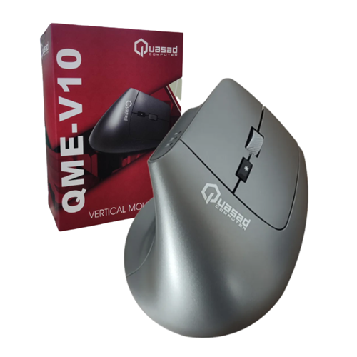 Mouse Quasad QME-V10 (Ergonómico/Wireless)