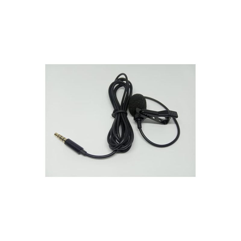 Microfono de corbata negro UNI-TEX EM-3001A