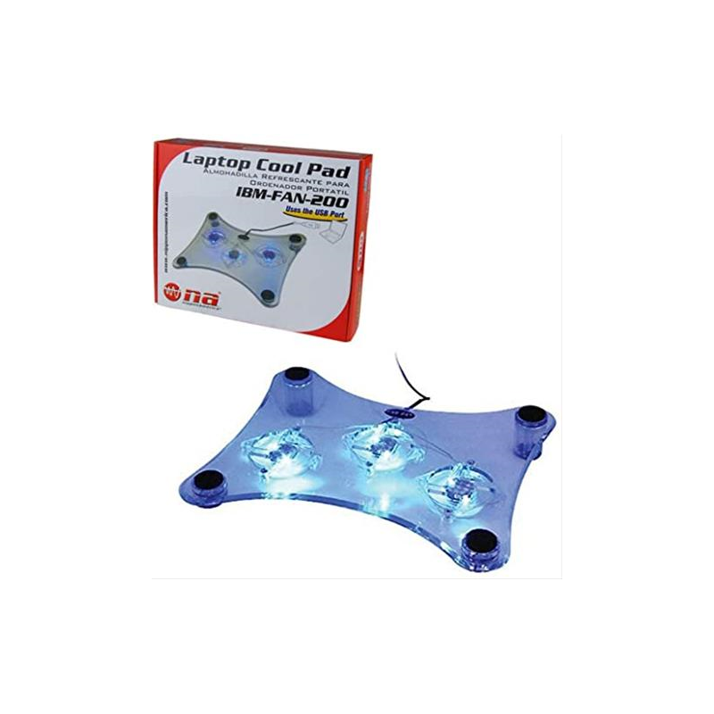 Ventilador laptop transparente FAN 01 12"