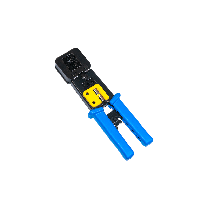 REMACHADORA UNIVERSAL RJ45 C/AGUJERO-RJ11/RJ12 (376Z)