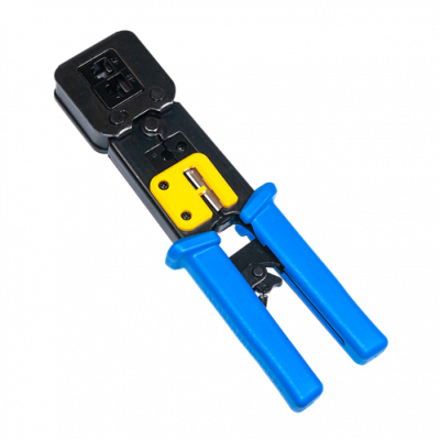 REMACHADORA UNIVERSAL RJ45 C/AGUJERO-RJ11/RJ12 (376Z)