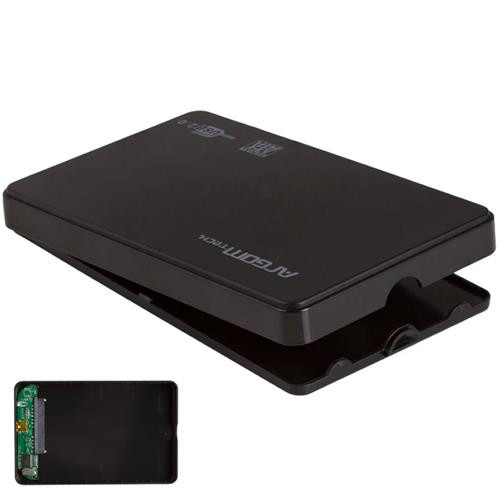 ENCLOSURE ARGOM 2.5INC. SATA USB 3.0 NEGRO