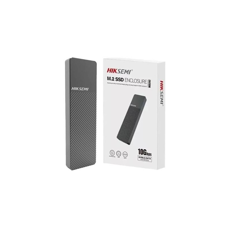 CONVERTIDOR DISCO EXTERNO HIKSEMI SSD M.2 - USB C - ENCLOUSER