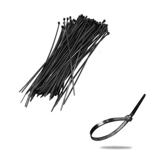 Amarra 2.5mm Ancho X 10cm Largo Negra