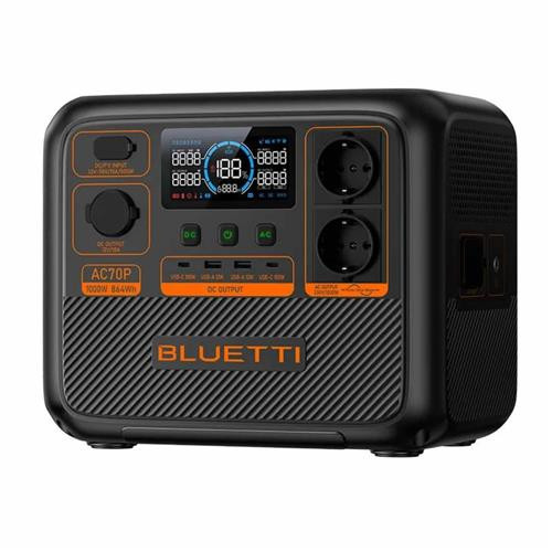 Portable Power Station Bluetti AC70p 1000W/864Wh