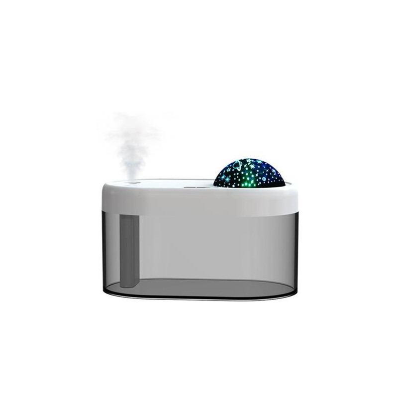 Humidificador Metalico Con Proyector