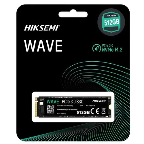 Disco Solido Ssd Int Hiksemi Wave 512gb M.2 2280 Nvme Pcie Sata 3.0