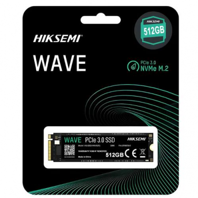 Disco Solido Ssd Int Hiksemi Wave 512gb M.2 2280 Nvme Pcie Sata 3.0