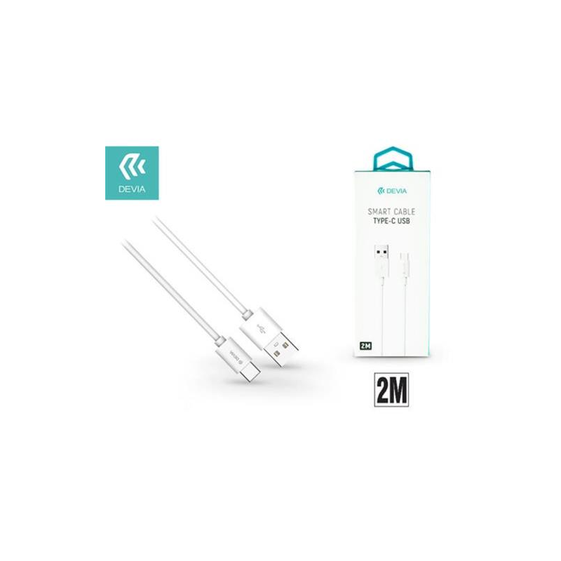 Cable Tipo -C (5V 2A 2M) Blanco