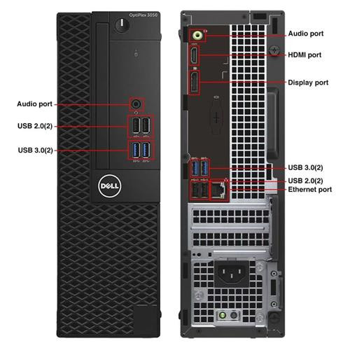 F. NUC DELL OPTIPLEX 3050 CORE I5 ALM 256GB RAM 8GB GENERACION 7