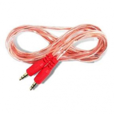Cable auxiliar 3.5 3.5 90cm transparente