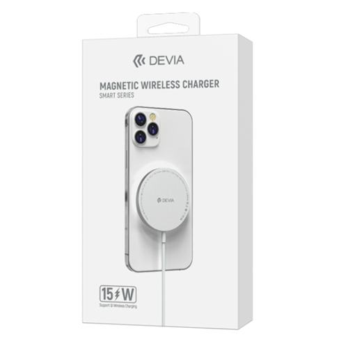 Cargador Magnetico inalambrico Devia  Smart series 2