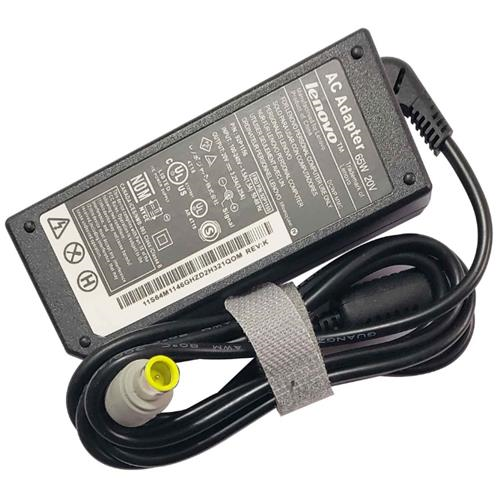 Cargador  Lenovo 20V 3.25A Plug 7.9*5.5 Plug Redondo amarillo