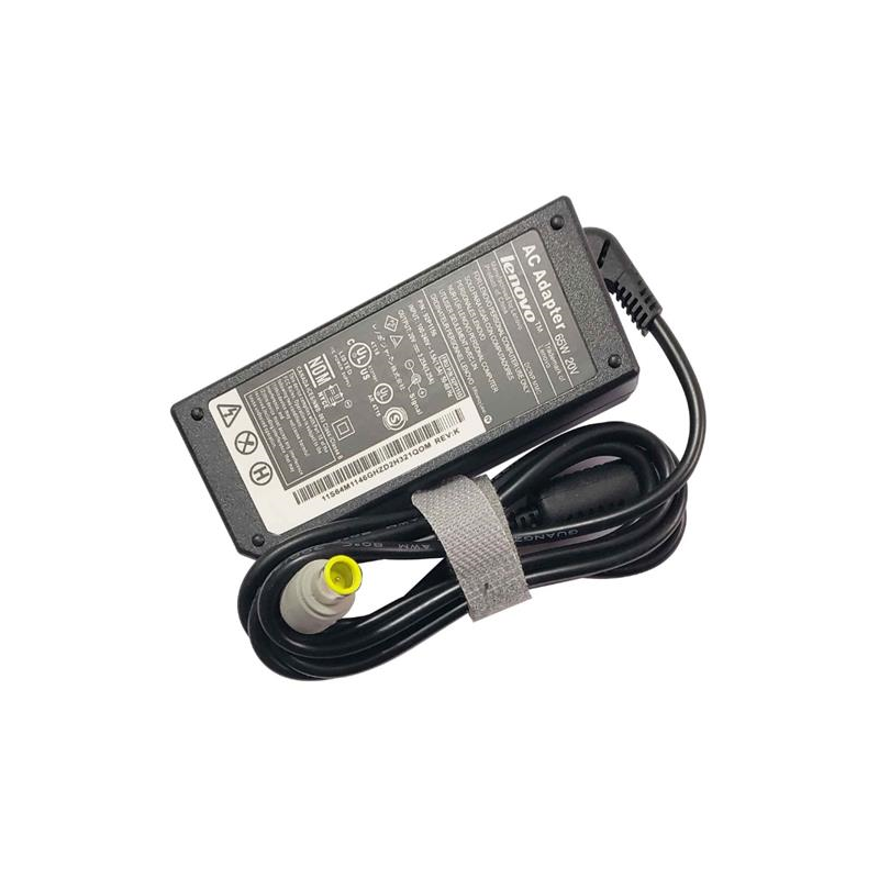Cargador  Lenovo 20V 3.25A Plug 7.9*5.5 Plug Redondo amarillo