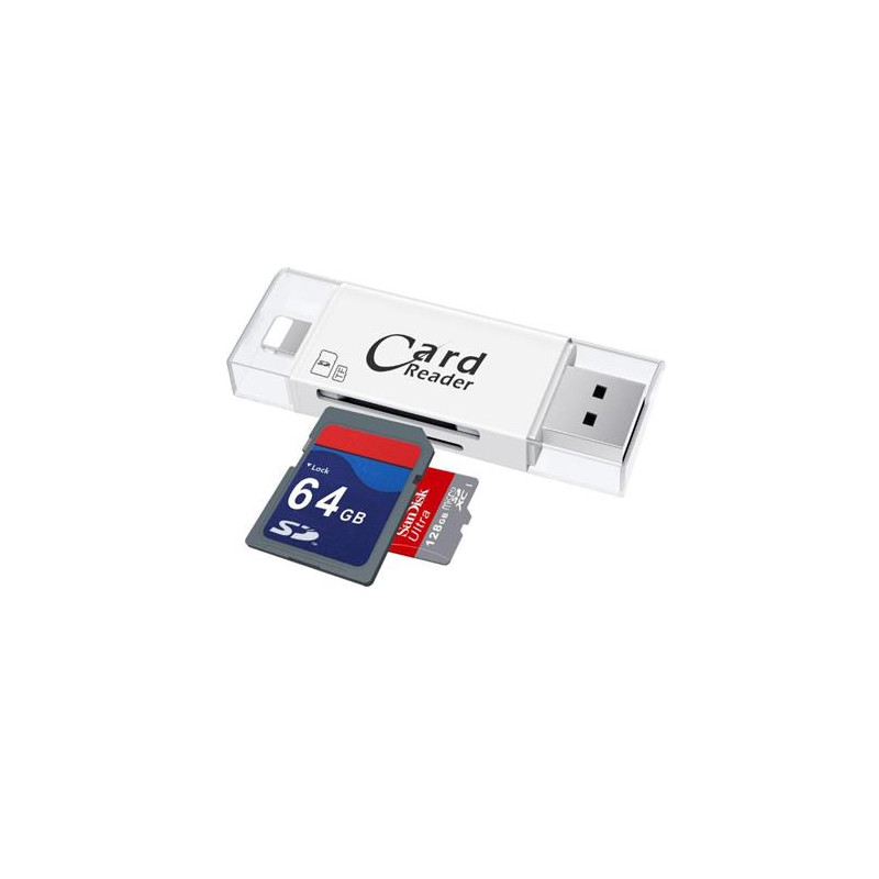 Lector de memorias para Samsung y Iphone