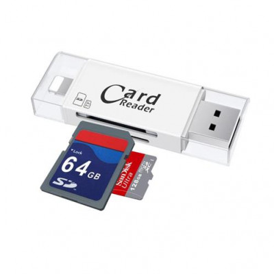 Lector de memorias para Samsung y Iphone