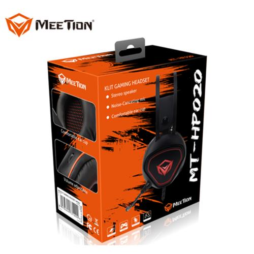 Audifono Meetion Usb-Plug 3.5 Mt-Hp020 Gamer 