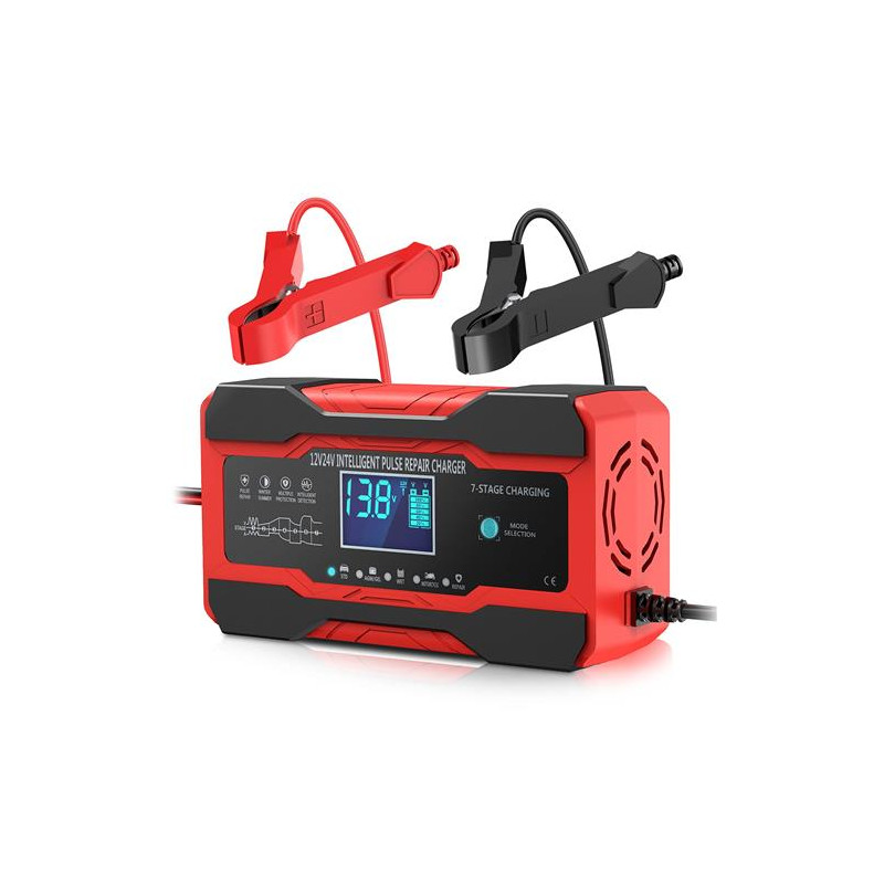 CARGADOR DE BATERIA 12V 10A