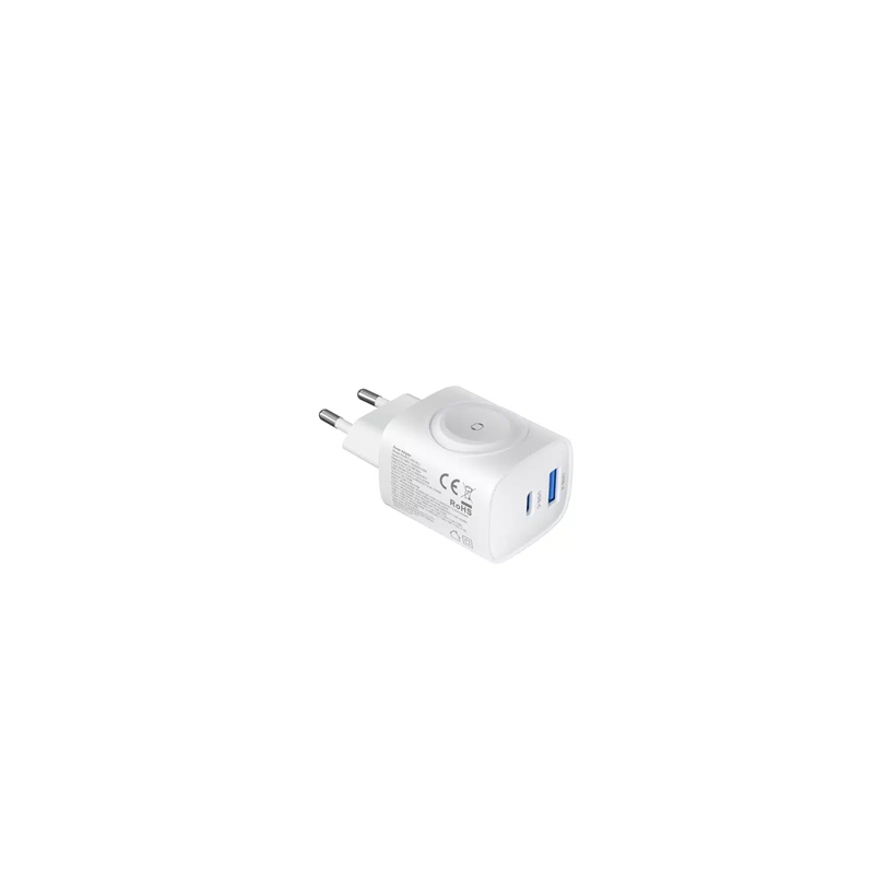 Cargador inalámbrico Ultra1 22W PD+QC+Watch 2 en 1 (EE. UU.)