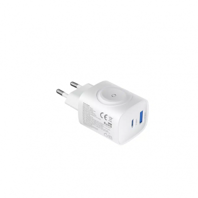 Cargador inalámbrico Ultra1 22W PD+QC+Watch 2 en 1 (EE. UU.)