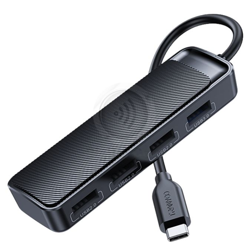 HUB USB 4 PUERTOS USB 1-USB 3.0 + 3-USB 2.0 C/CABLE 1,2M