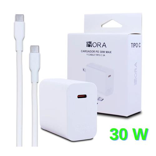 CARGADOR 1HORA 30W PUNTA C A C 2