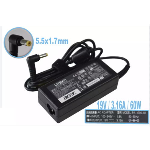 Cargador Acer 19v 4.7a 5.5*1.7 2