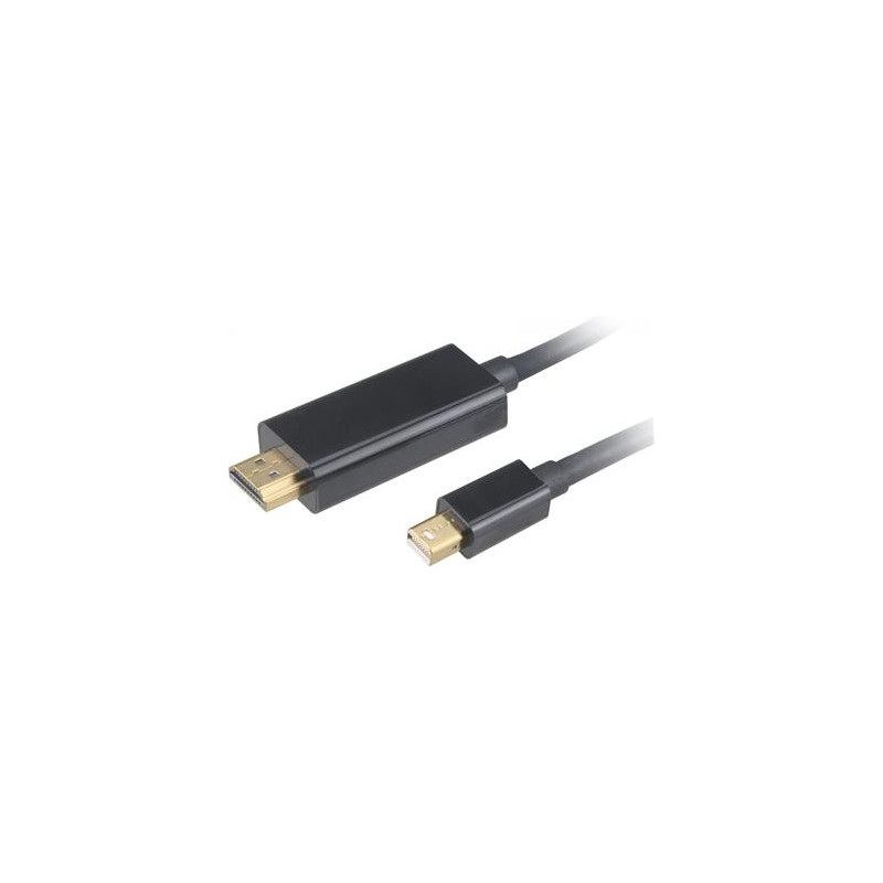 CABLE MINI DISPLAY MACHO A HDMI MACHO 1080P 1.8M
