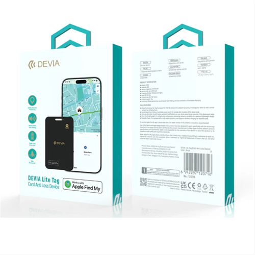 Etiqueta DEVIA Lite Dispositivo antipérdida de tarjeta