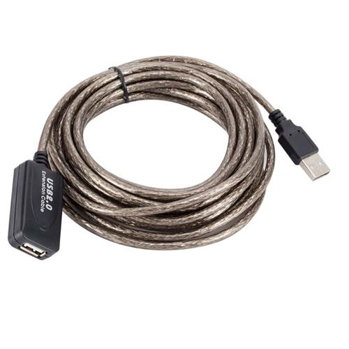 Extension USB 2.0 Macho a Hembra Amplificado 5M