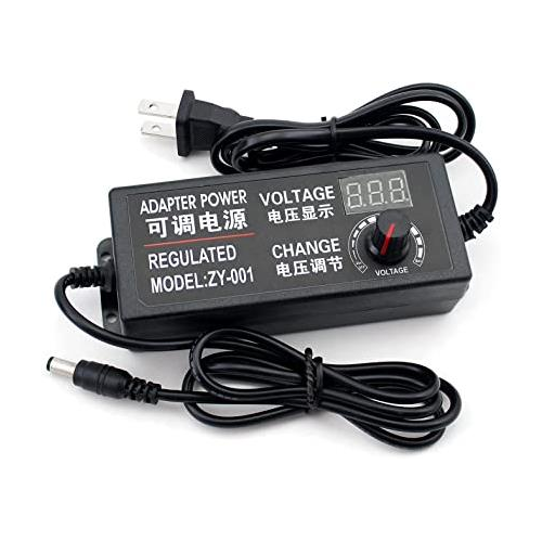 Adaptador eléctrico 3V a 12V 5AaMP c/display 2