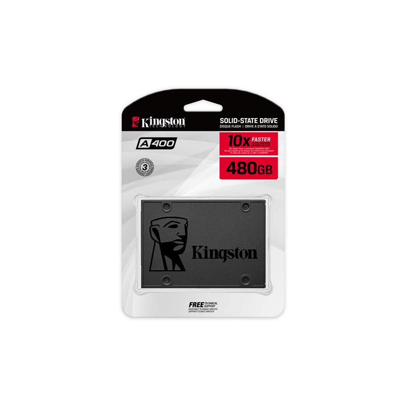 Disco duro solido Kingston SSD A400 480Gb
