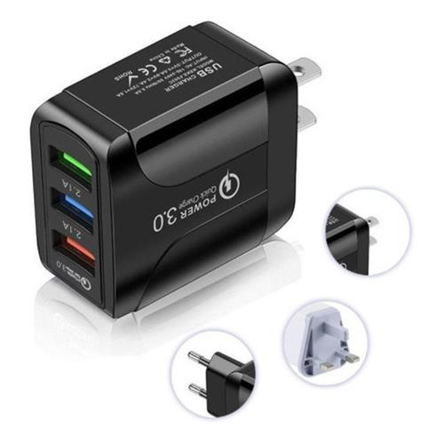 Cargador De Pared 5.1a 3 Puertos 2