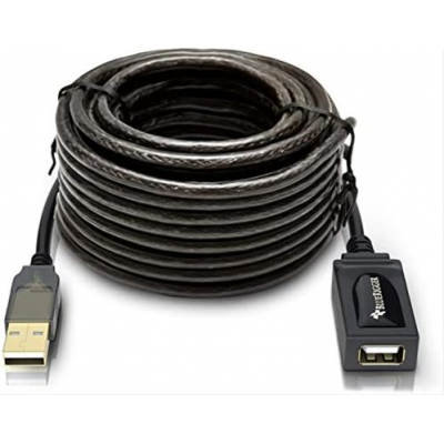 Extension Usb 2.0 Hembra Macho 15m Amplificada