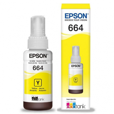 Tinta original EPSON Amarilla 664