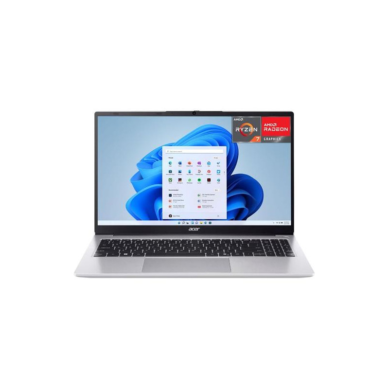 NXDAMAL001  LAPTOP ACER ASP AL1543PR15HES R7 5825U 512GBSSD 16GB FREEDOS 15  FHD