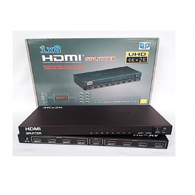 SPLITTER HDMI 8 PUERTOS 1.4 VELOCIDAD