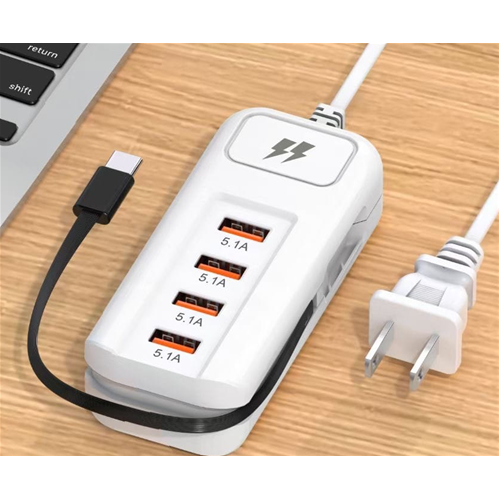 REGLETA USB/CARGADOR MULTIPLE